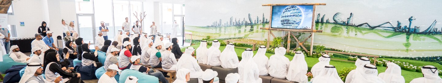 Guests seated at Life In Abu Dhabi event