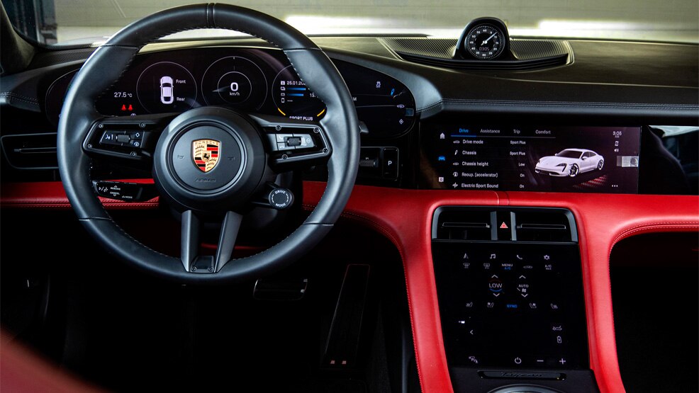 Image of the All Electric Porsche Taycan Turbo S - Electrified experience on Yas Marina Circuit, Abu Dhabi