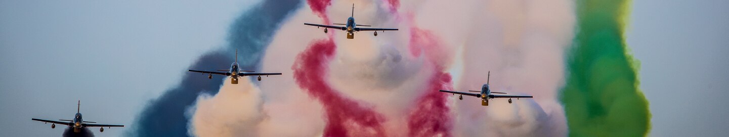 Web Planes flying overhead on UAE National Day